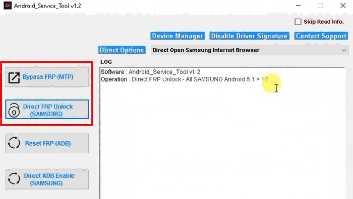 Remover FRP com o Android Service Tool