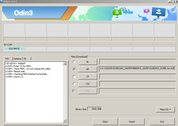 Select the Fireware