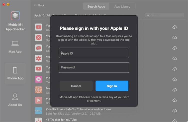 Sign in with Your Apple ID