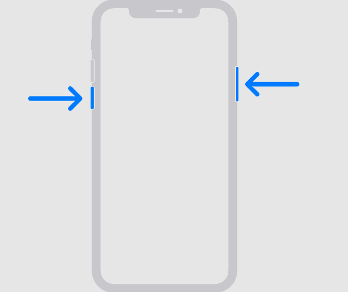 Soft Reset iPhone X