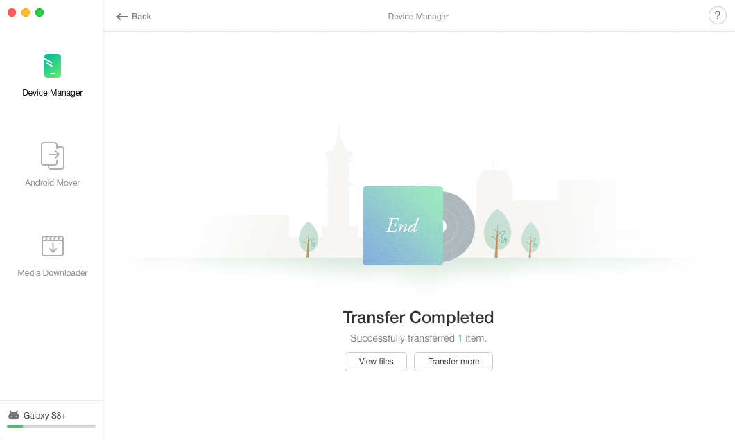 Transfer Data from SD Card to Phone via AnyTrans for Android - Step 4