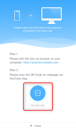 Transfer Photos from Android to Flash Drive Wirelessly - Step 2