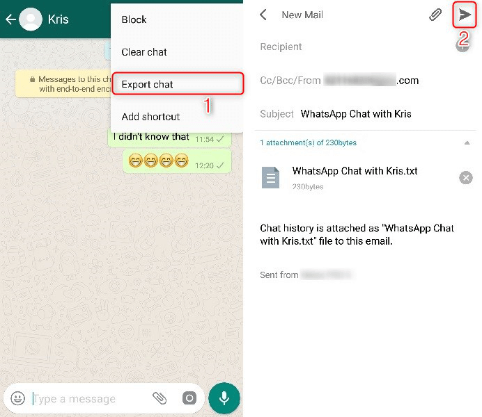 اختر خيار Android to iPhone