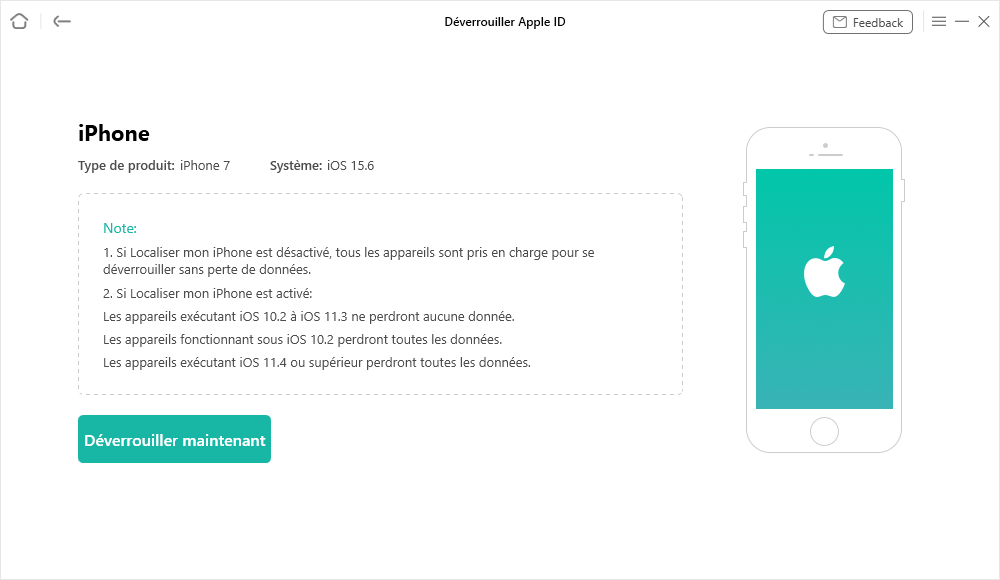 Votre appareil est détecté