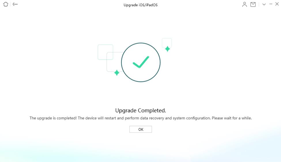 Upgrade Completed