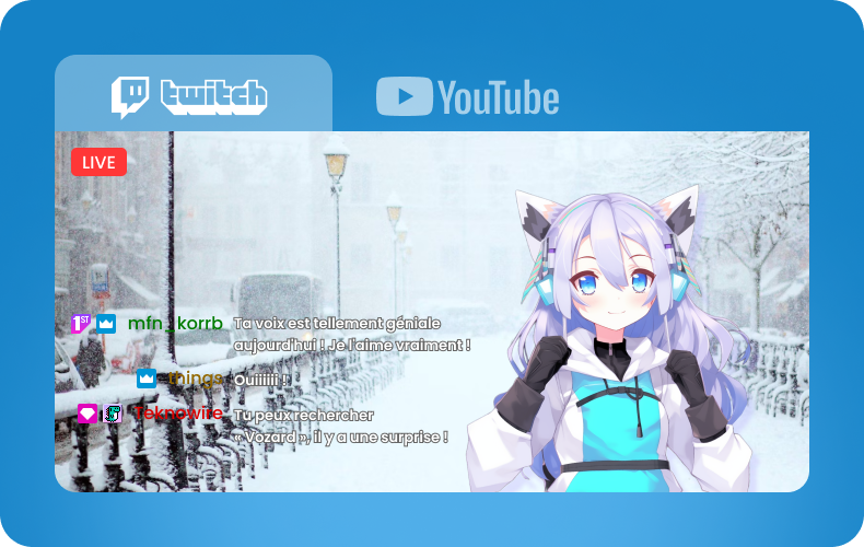 Shine on Your Live Streaming Stage