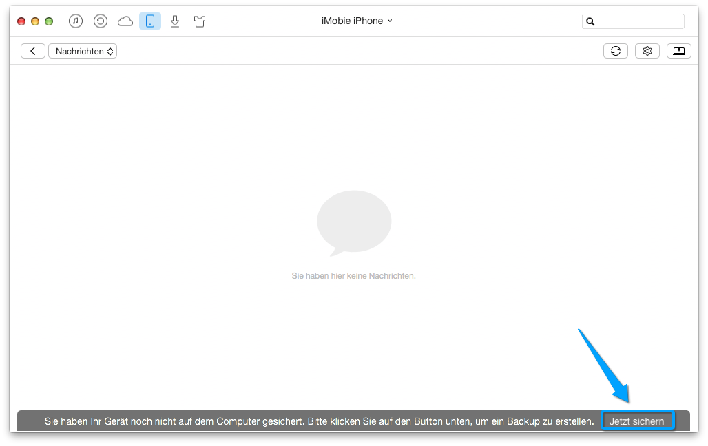 Backup messages