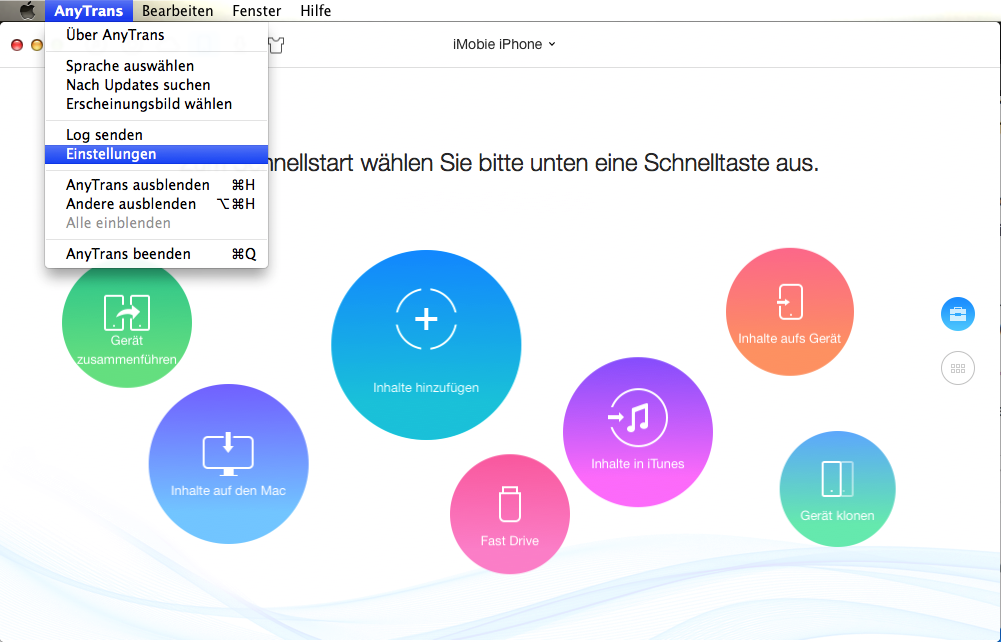 Backup messages