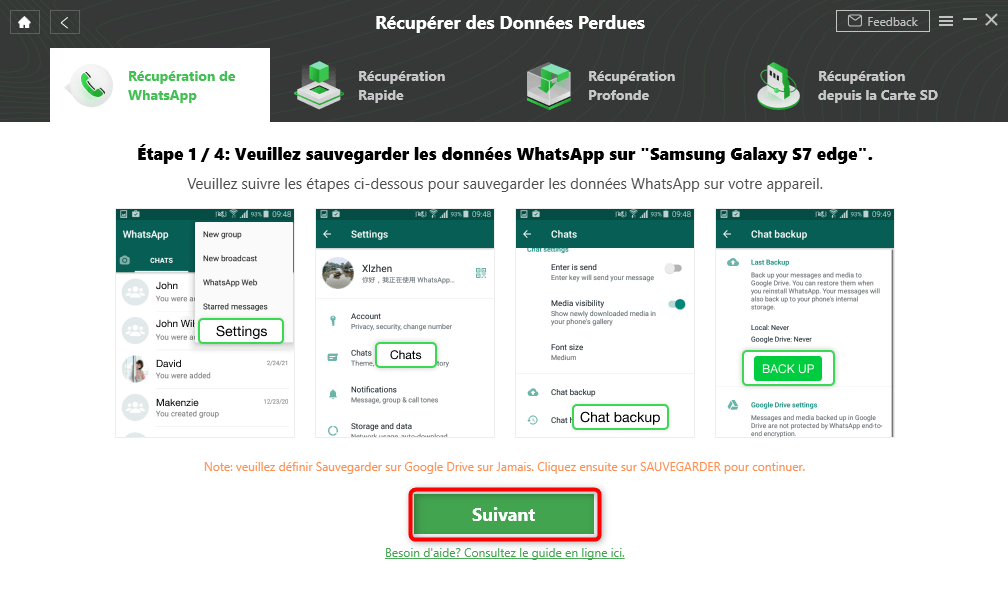Connectez votre Android