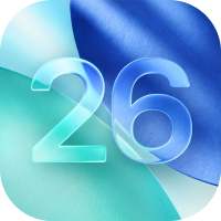 Apple logo with 17